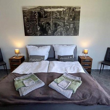 Ferienwohnung Am Hofladen Hellendorf - Saechsische Schweiz Bad Gottleuba المظهر الخارجي الصورة