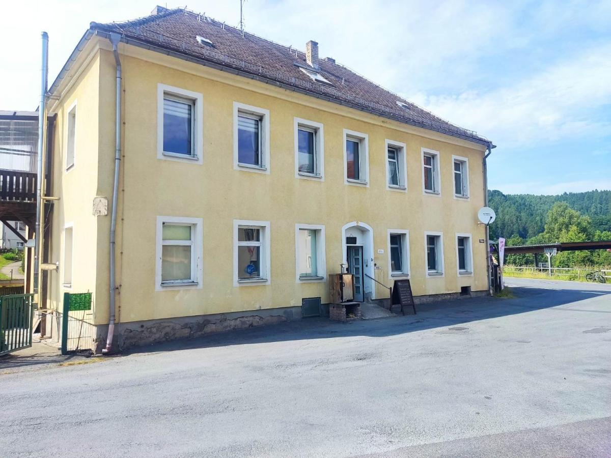 Ferienwohnung Am Hofladen Hellendorf - Saechsische Schweiz Bad Gottleuba المظهر الخارجي الصورة