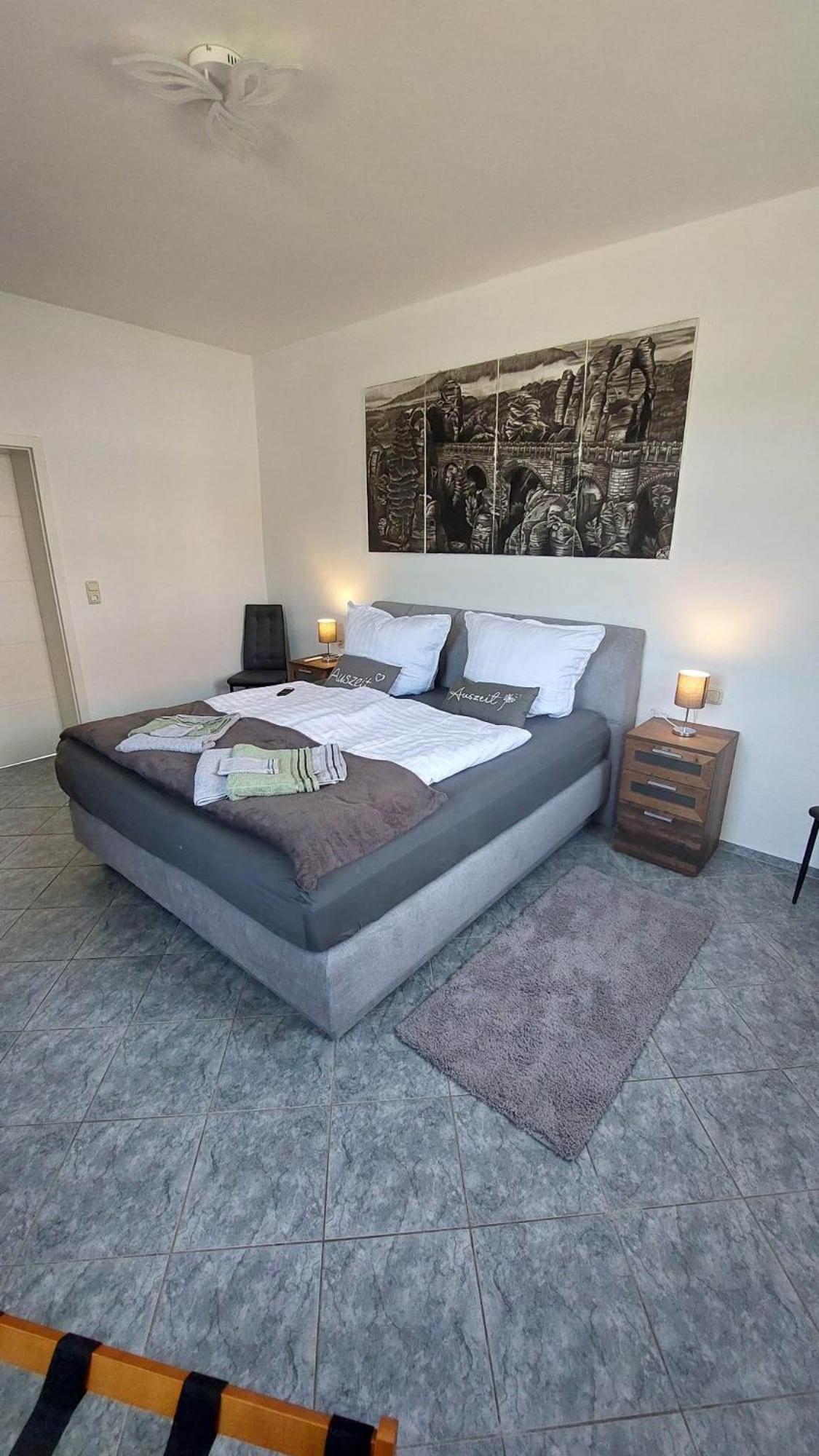 Ferienwohnung Am Hofladen Hellendorf - Saechsische Schweiz Bad Gottleuba المظهر الخارجي الصورة