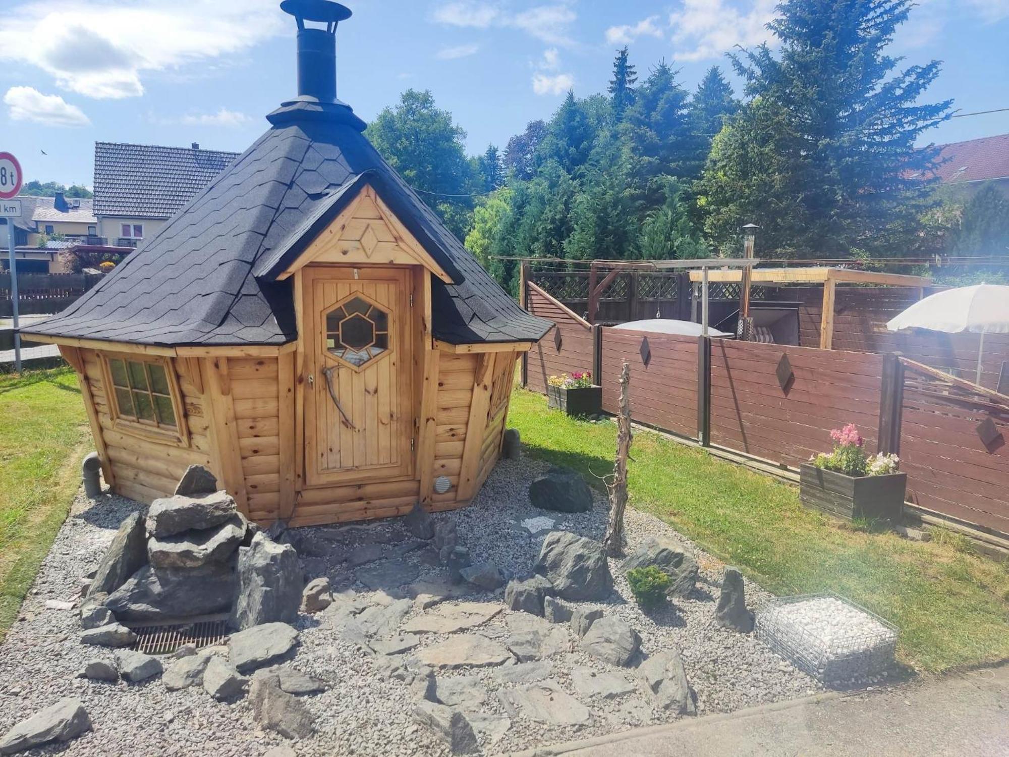 Ferienwohnung Am Hofladen Hellendorf - Saechsische Schweiz Bad Gottleuba المظهر الخارجي الصورة