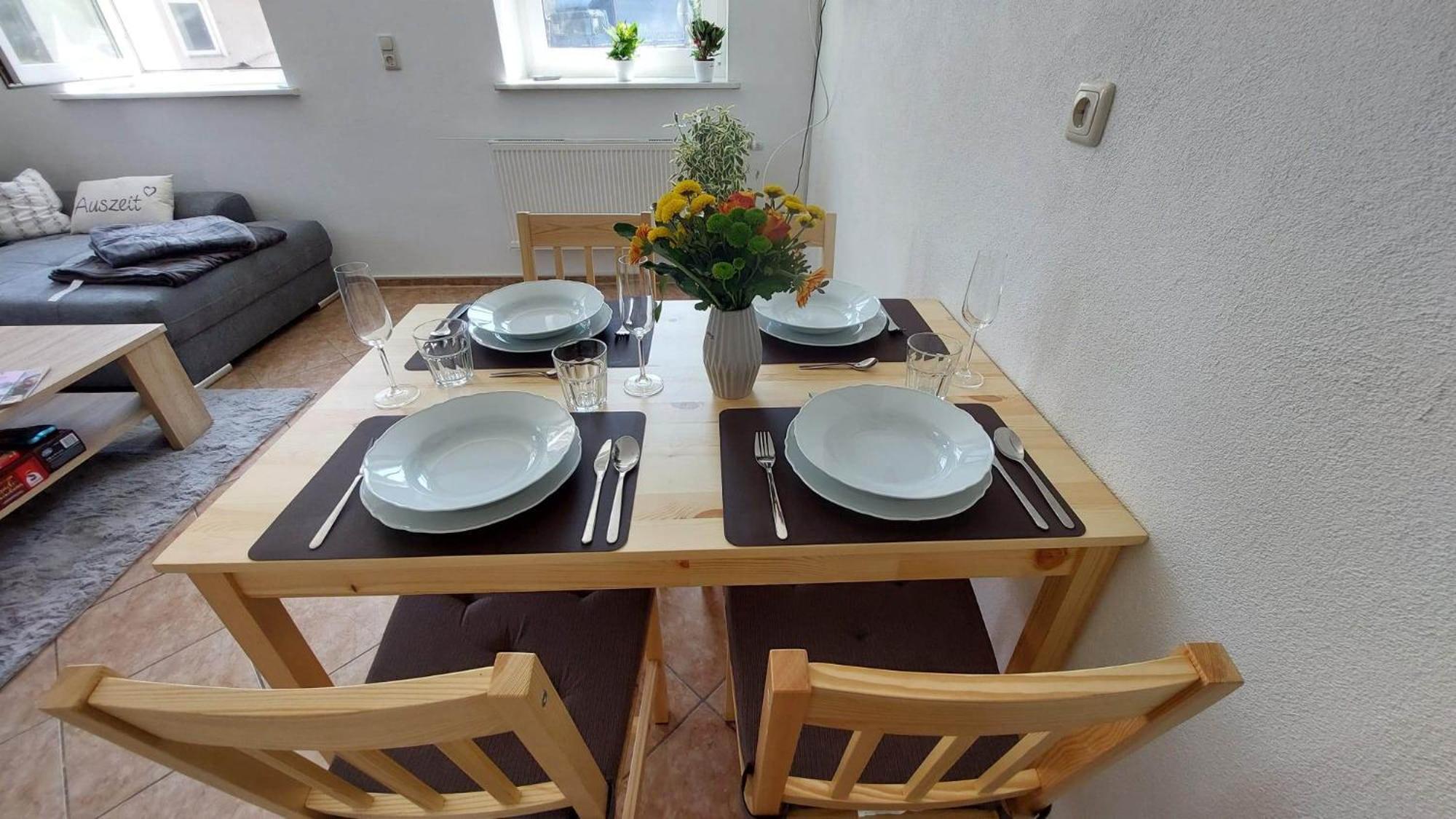 Ferienwohnung Am Hofladen Hellendorf - Saechsische Schweiz Bad Gottleuba المظهر الخارجي الصورة