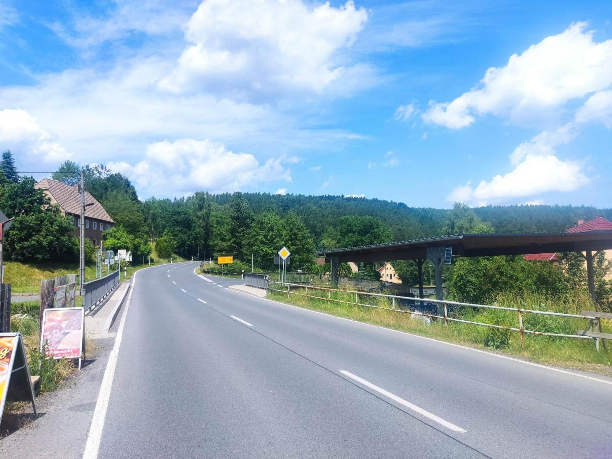 Ferienwohnung Am Hofladen Hellendorf - Saechsische Schweiz Bad Gottleuba المظهر الخارجي الصورة